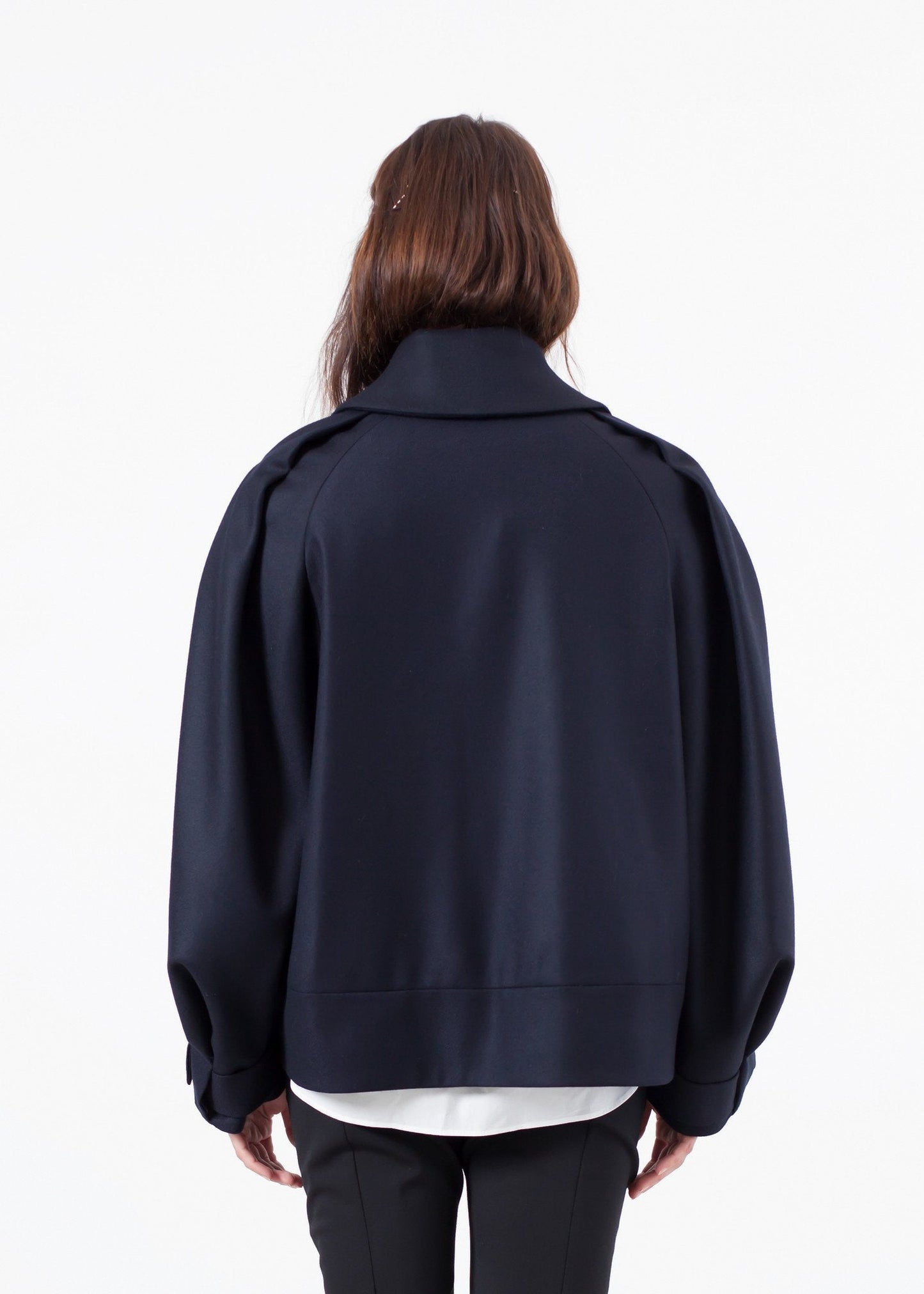 Wool Cocoon Jacket - formtest11