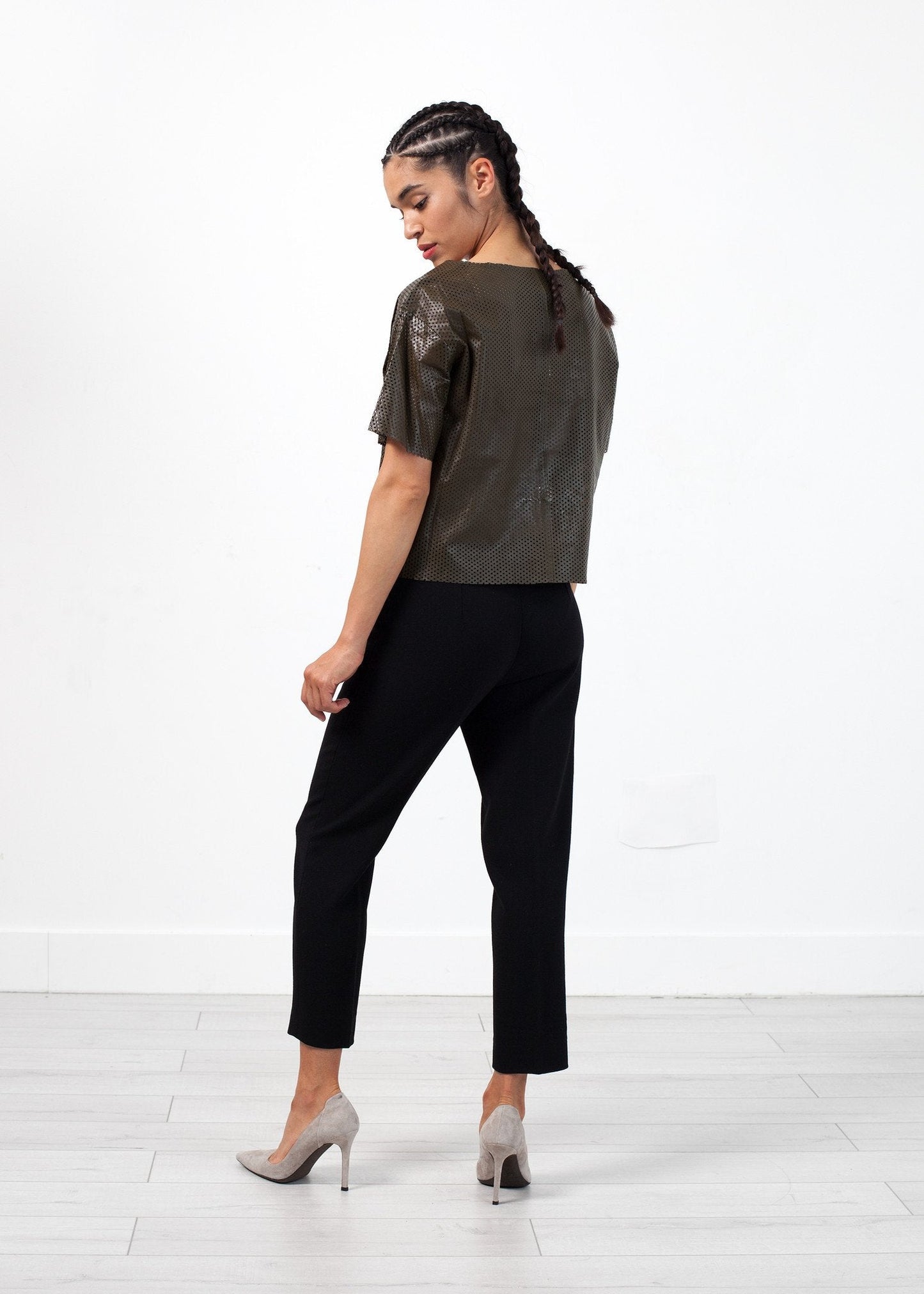 Wool Crepe Pant - formtest11