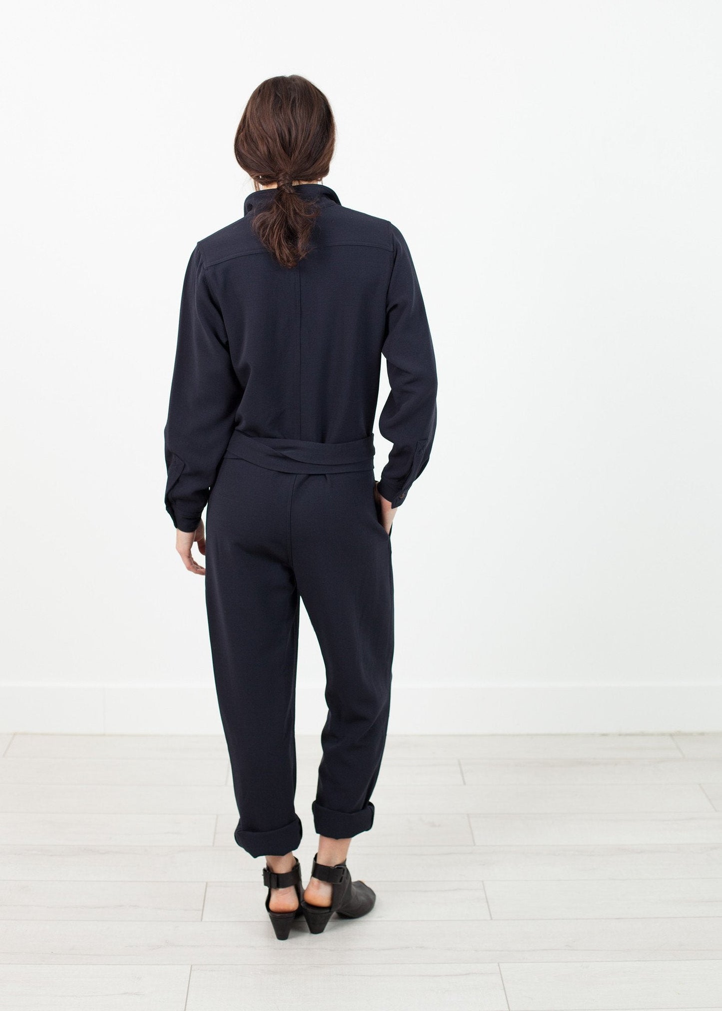 Worker Jumpsuit in Navy - formtest11
