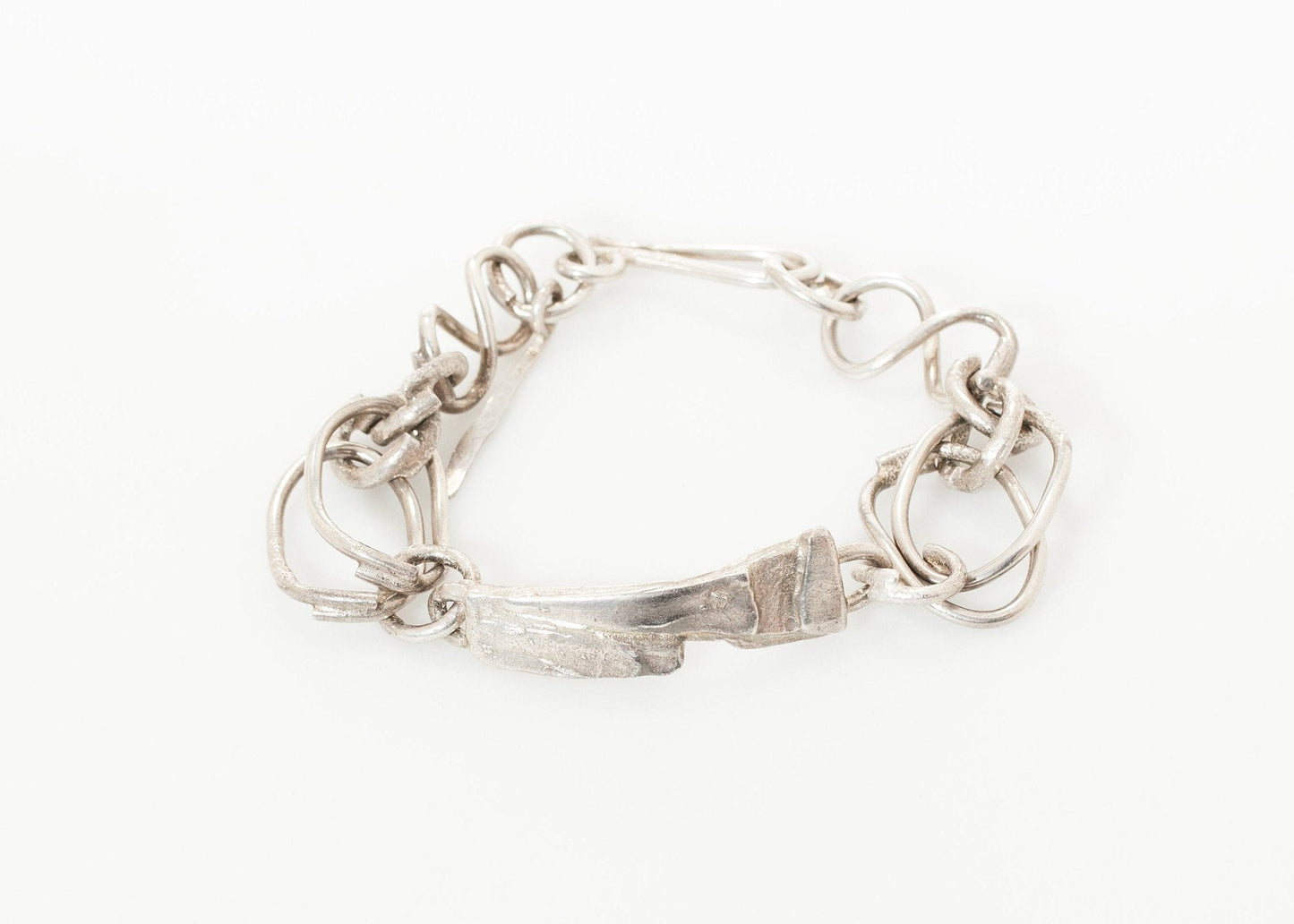 Silver I.D. Bracelet in Sterling - formtest11