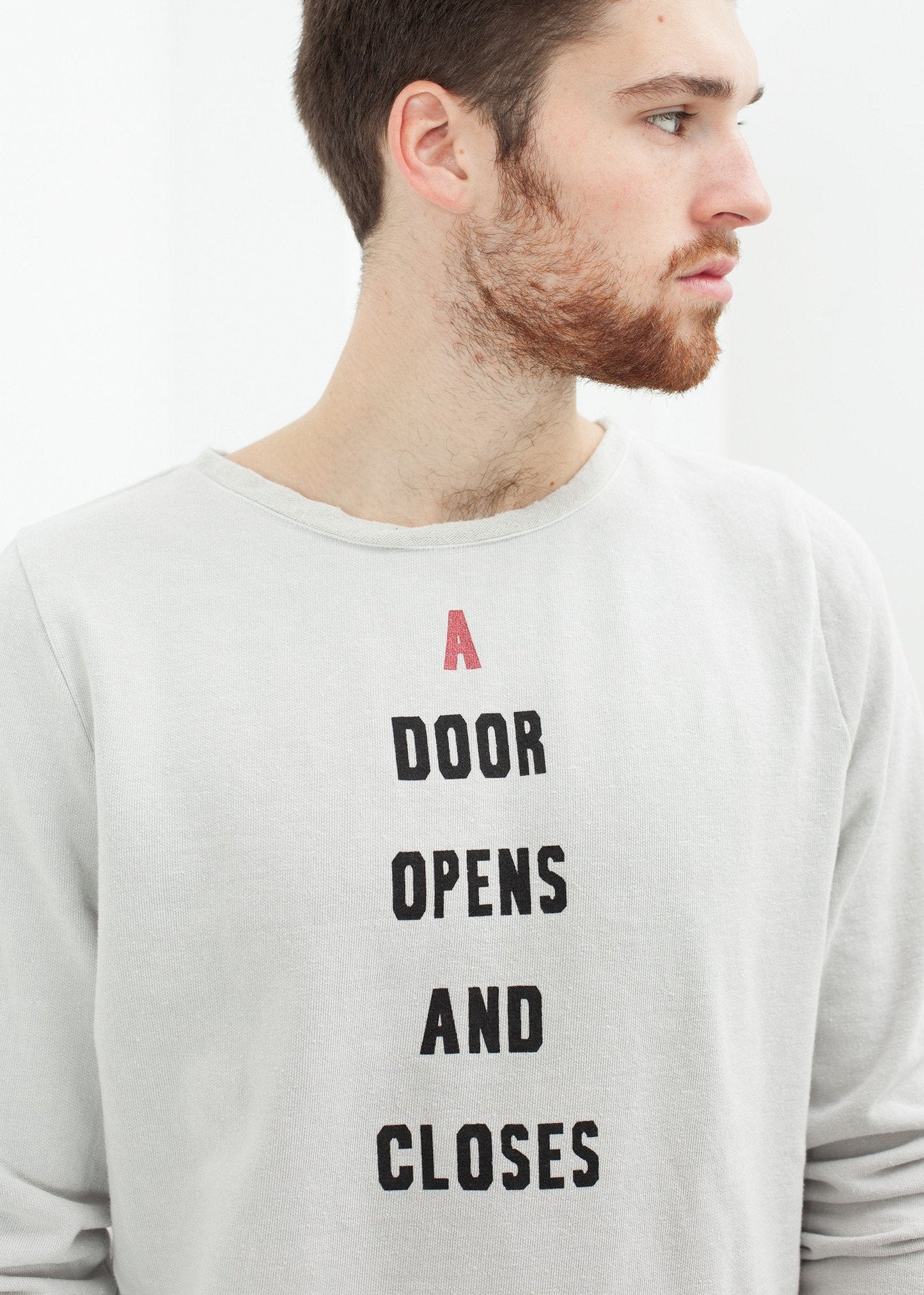 Vintage Sweatshirt in Light Grey - formtest11