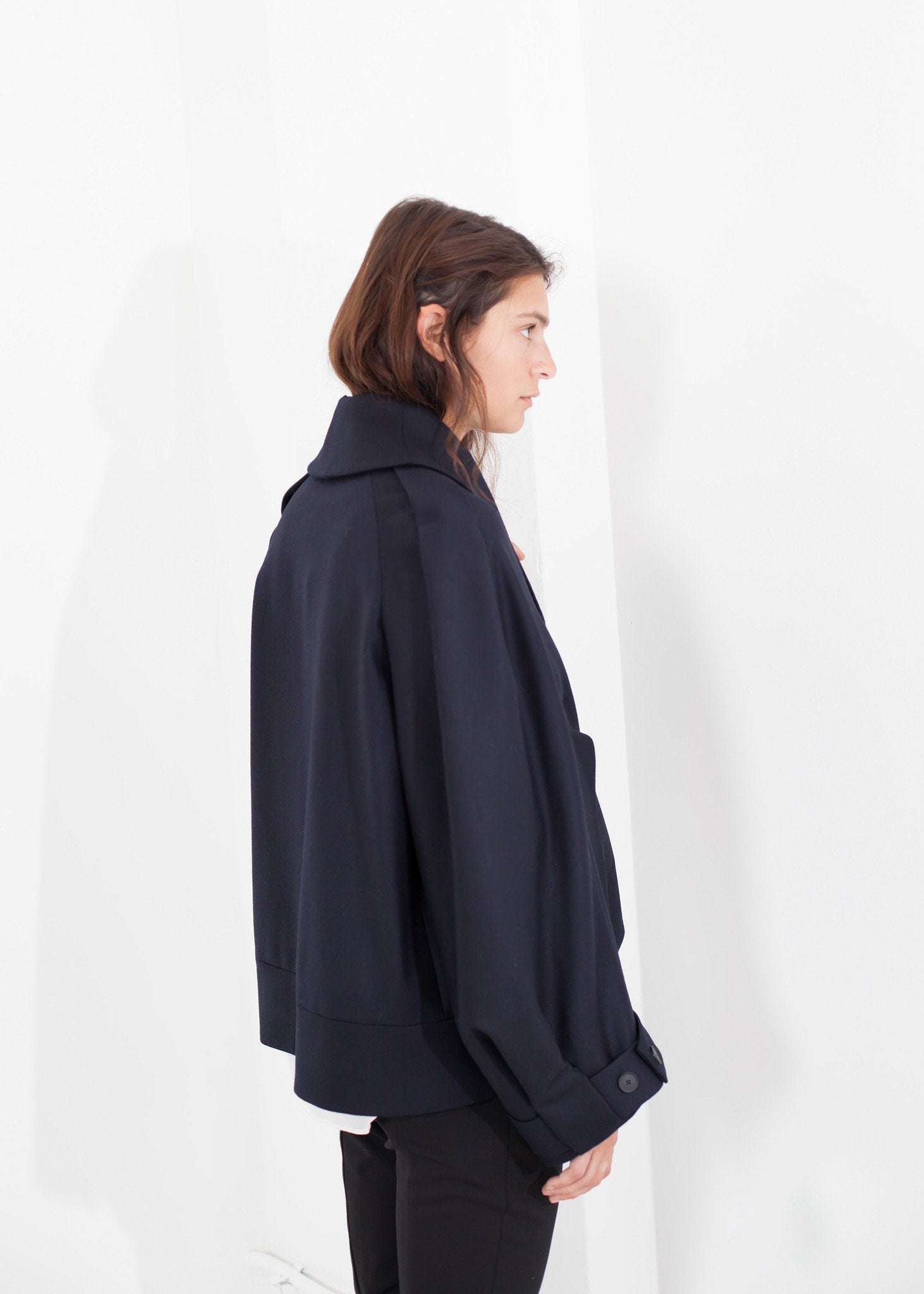 Wool Cocoon Jacket - formtest11