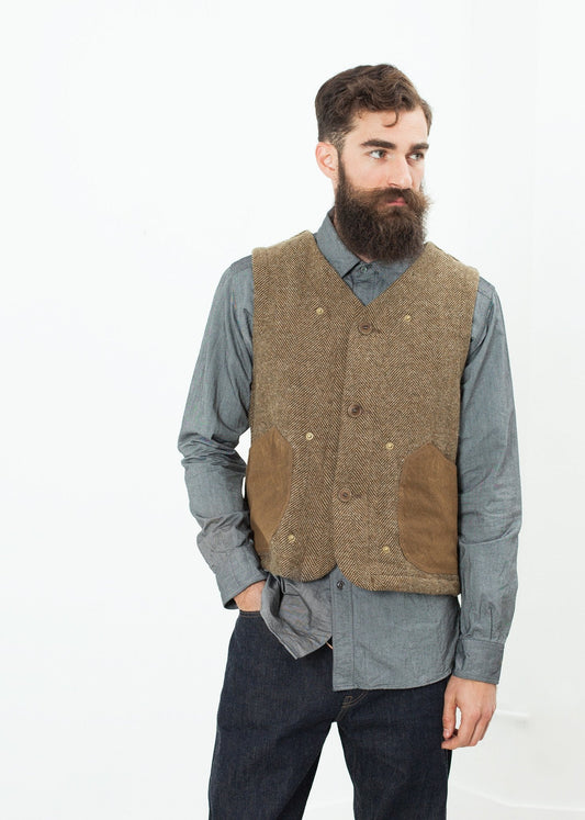 Work Vest in Tan - formtest11