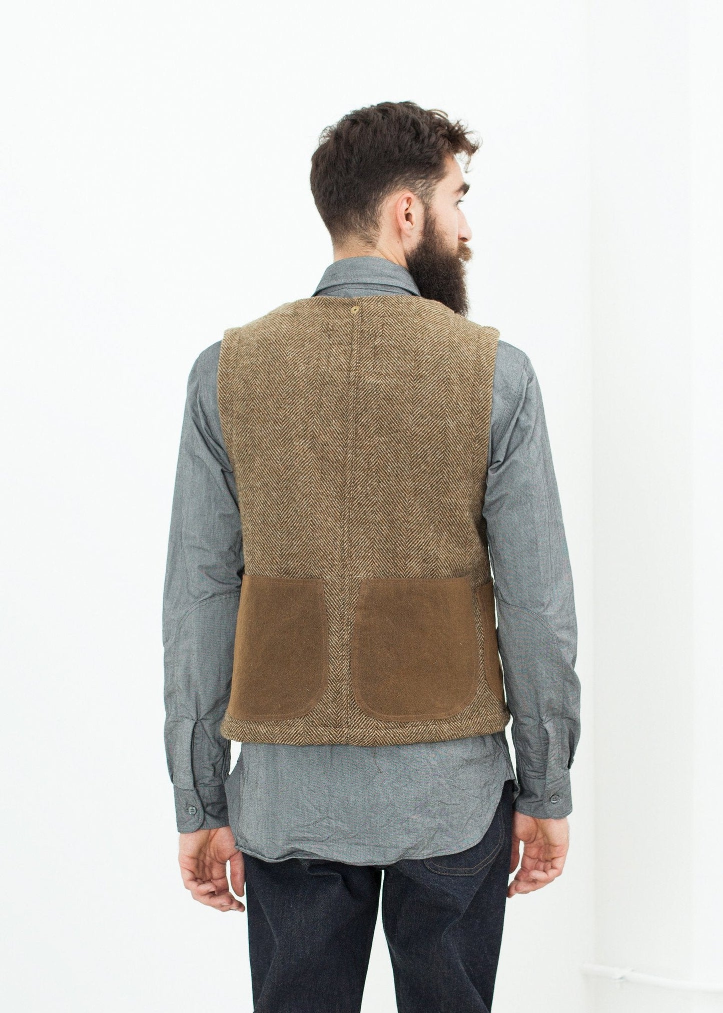 Work Vest in Tan - formtest11