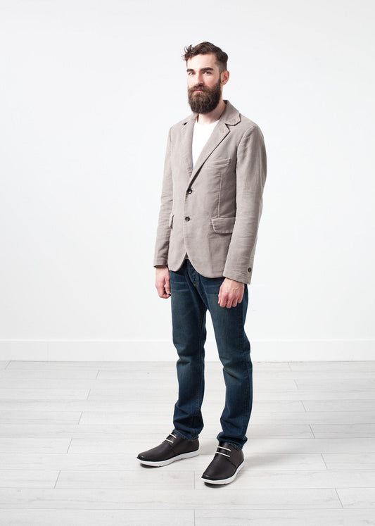 Zepo Brushed Cotton Blazer - formtest11