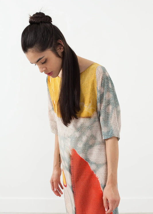 3/4 Sleeve Kimono Dress1 - formtest11