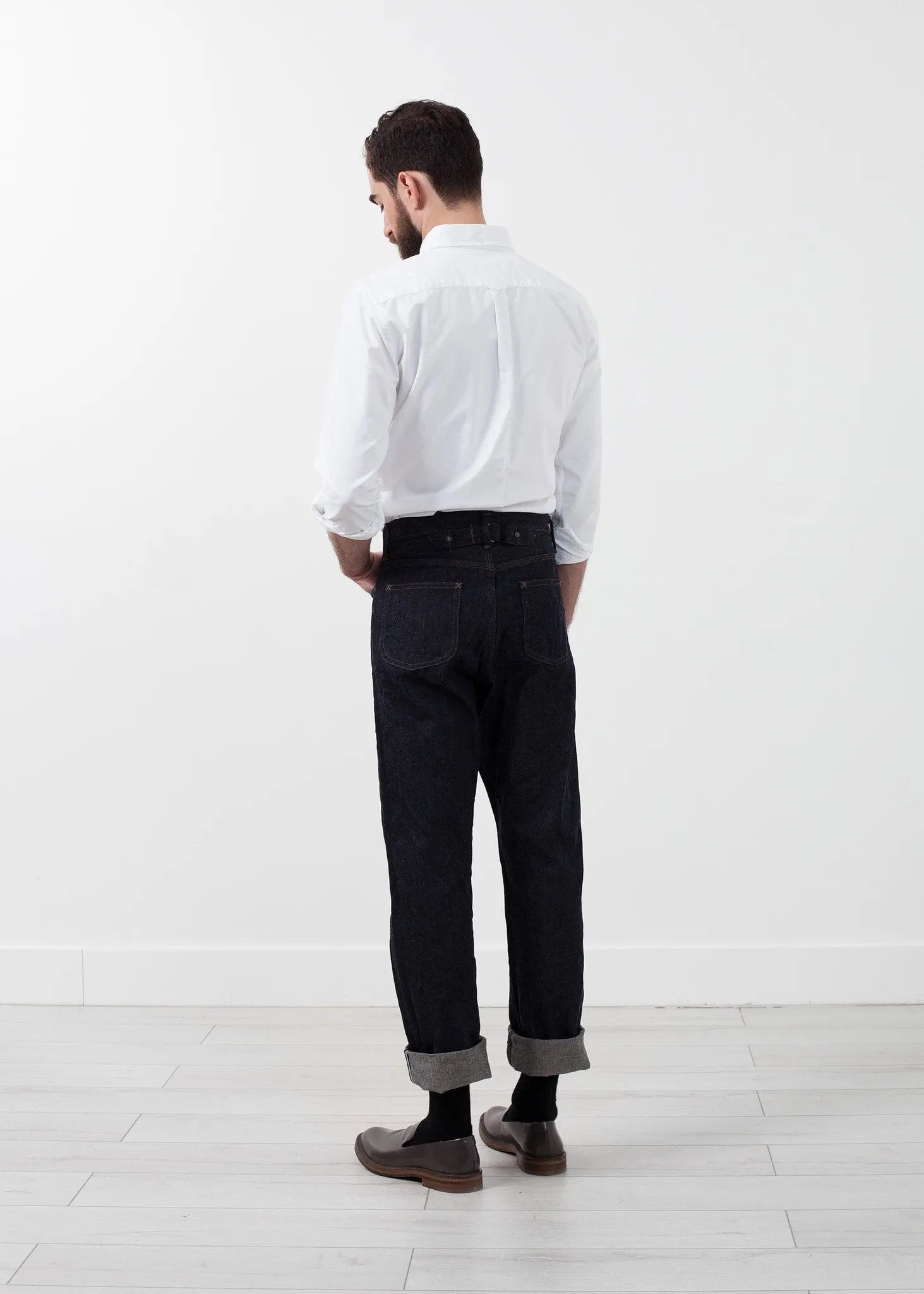 5 Pocket Jean <br>Pocket Jean by Nigel Cabourn is your deni.This is a demonstration store. You can purchase proer cinch-back strap in back. - formtest11