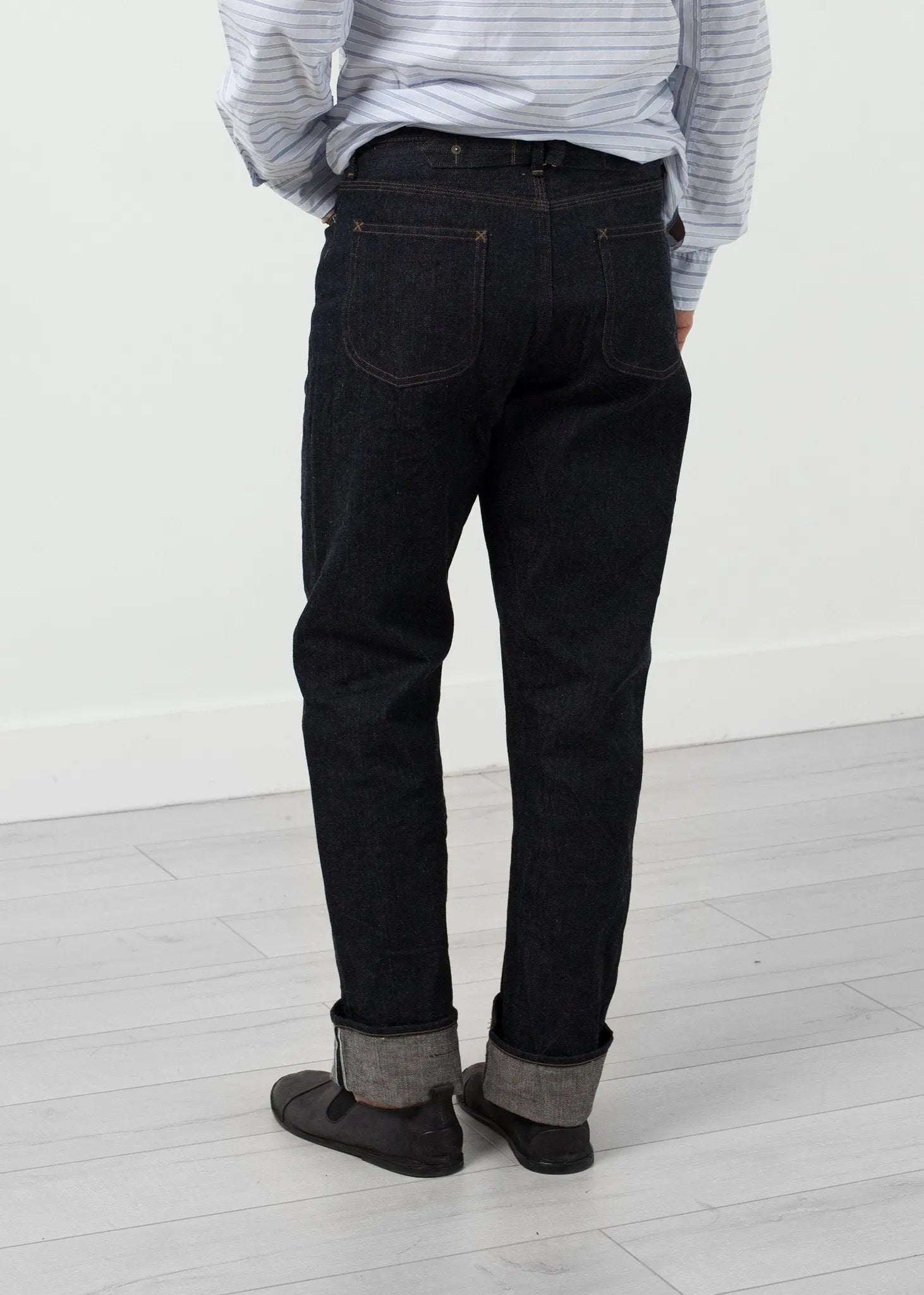 5 Pocket Jean <br>Pocket Jean by Nigel Cabourn is your deni.This is a demonstration store. You can purchase proer cinch-back strap in back. - formtest11