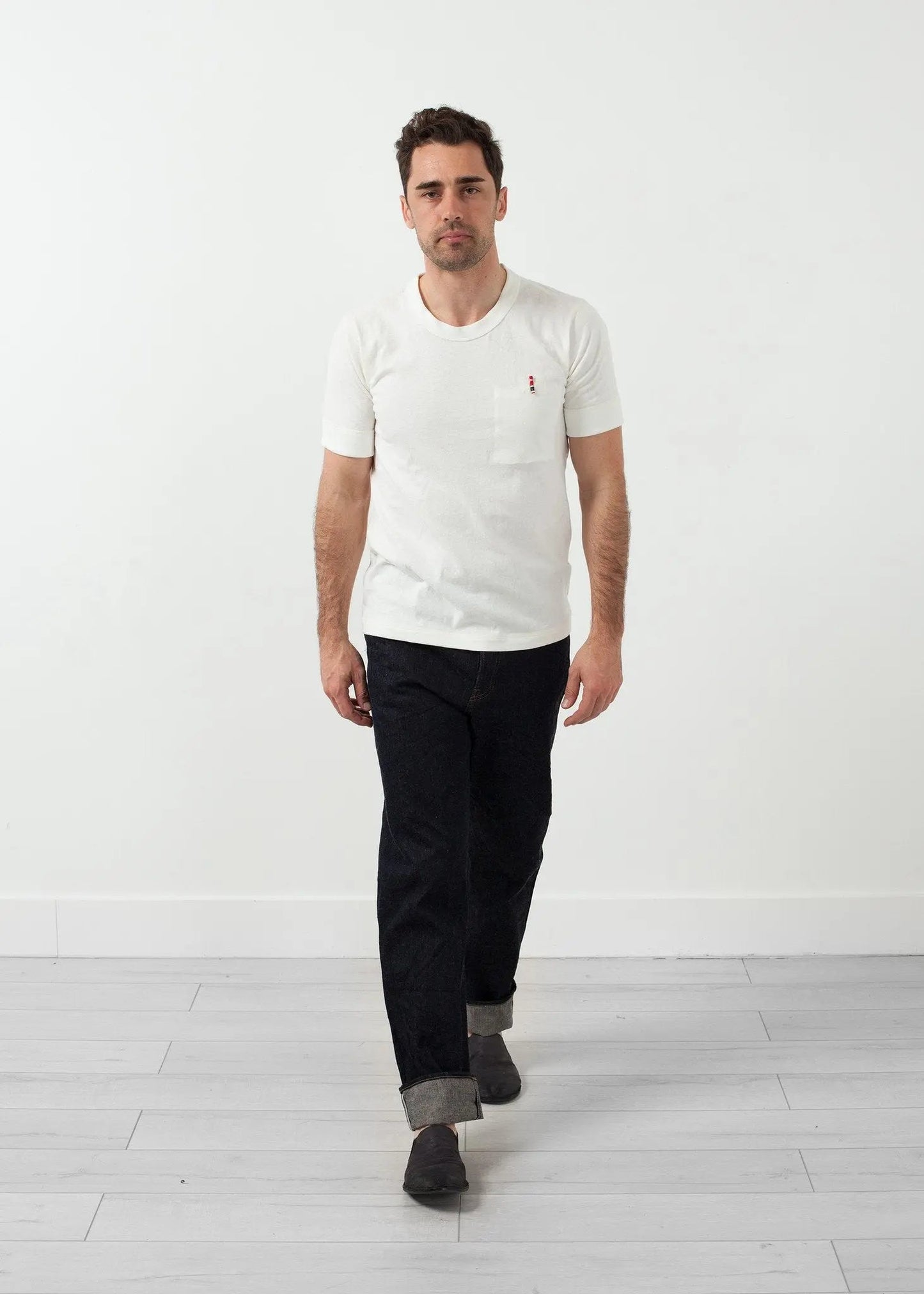 5 Pocket Jean <br>Pocket Jean by Nigel Cabourn is your deni.This is a demonstration store. You can purchase proer cinch-back strap in back. - formtest11