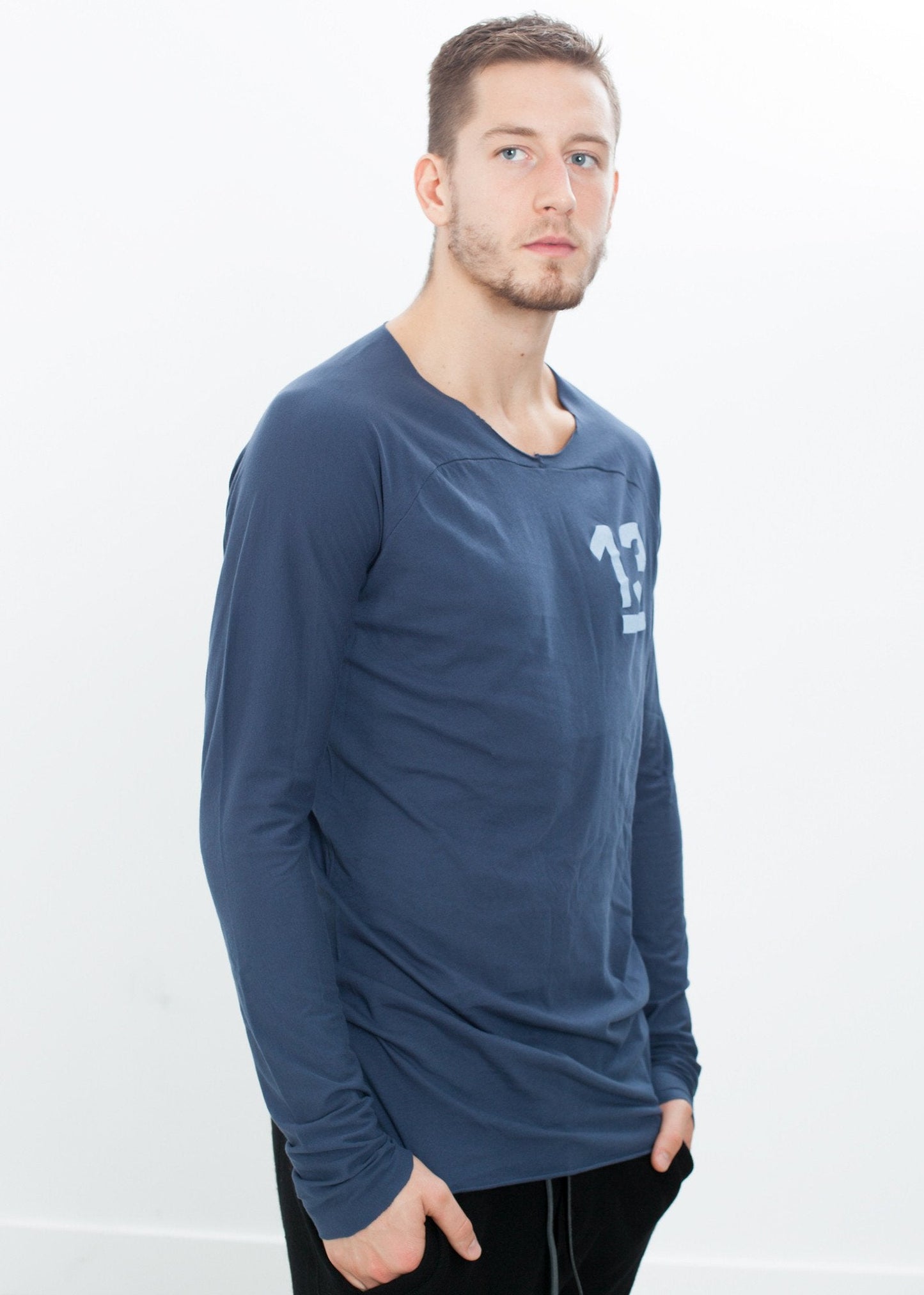 Antidote "13" Tee in Mood Indigo - formtest11