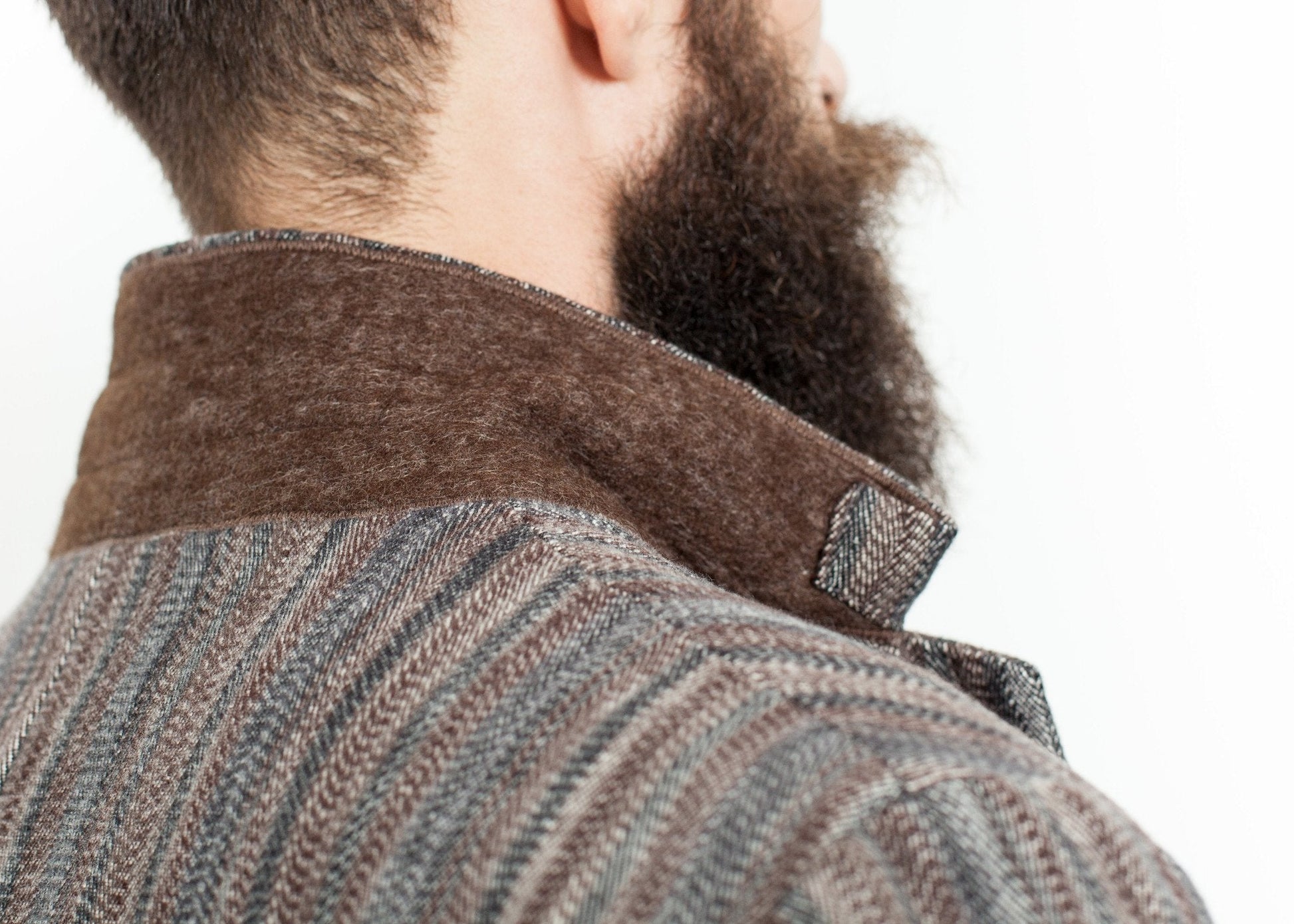 Watercolor Sport Jacket in Brown/Blue - formtest11