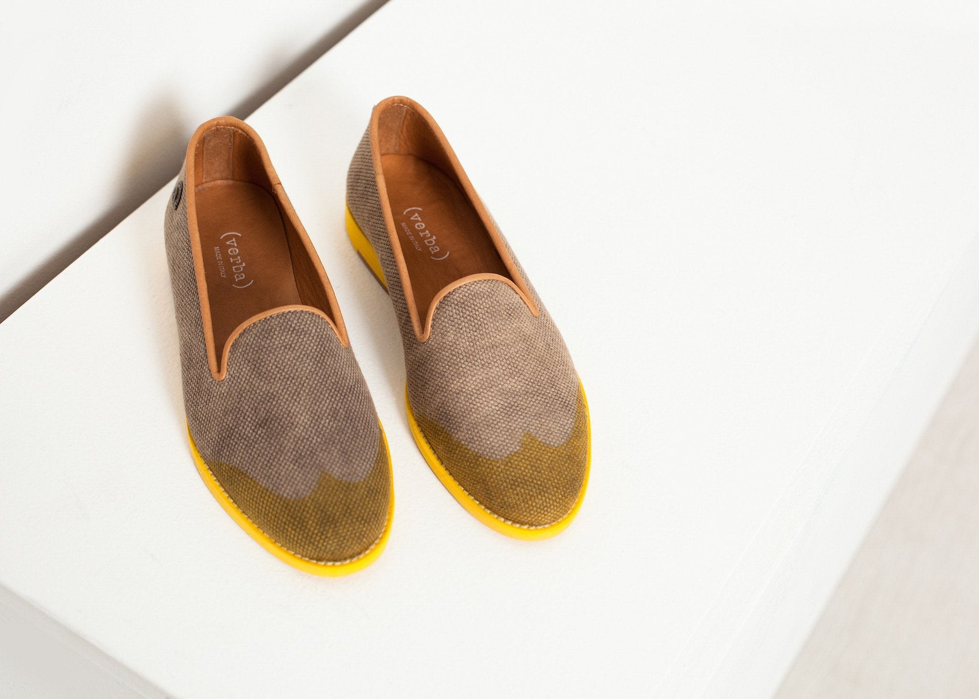 Wingtip Loafer in Yellow - formtest11